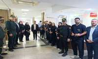  تجلیل مسئولان ارشد شهرستان قدس از پرستاران بیمارستان شهید سردار سلیمانی